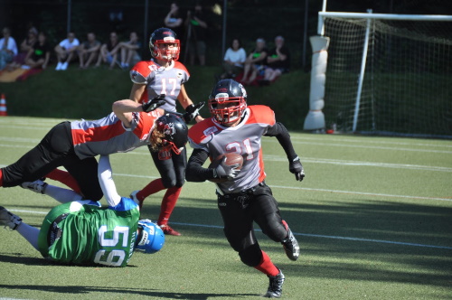 Konstanz Pirates besiegen Bruchsal Rebels