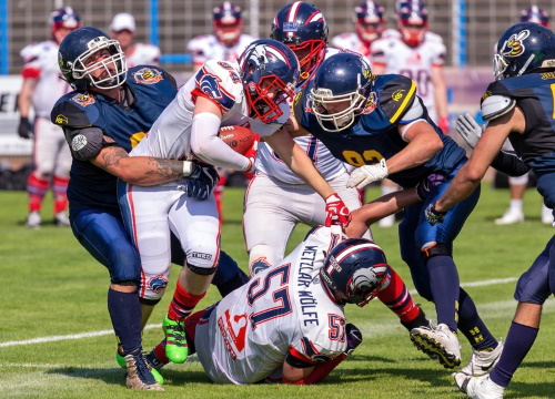 Hanau Hornets müssen zu Rüsselsheim Crusaders