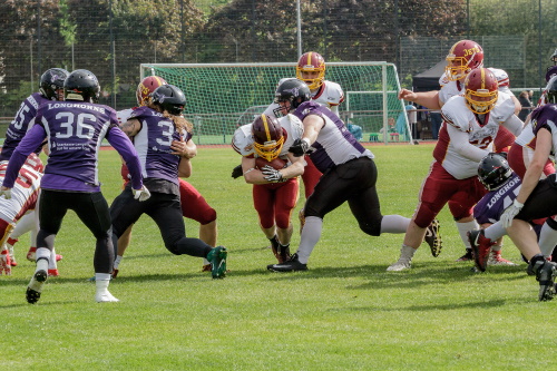 Troisdorf Jets haben gegen Langenfeld Longhorns kaum eine Chance