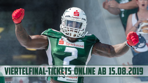 Die Schwäbisch Hall nicorns verkaufen Viertelfinaltickets