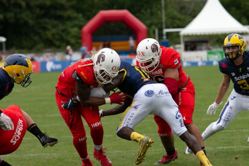 Christopher McClendon, RB #3 und GAME-MVP auf Seiten der Lions
