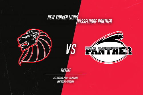 New Yorker Lions Braunschweig gegen Düsseldorf Panther