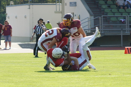 Rüsselsheim Crusaders besiegen Rhein Main Rockets