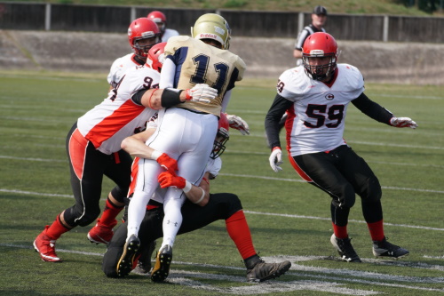 Chemnitz Crusaders verlieren  gegen Dresden Monarchs II