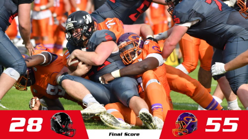 Kirchdorf Wildcats verlieren gegen Frankfurt Universe