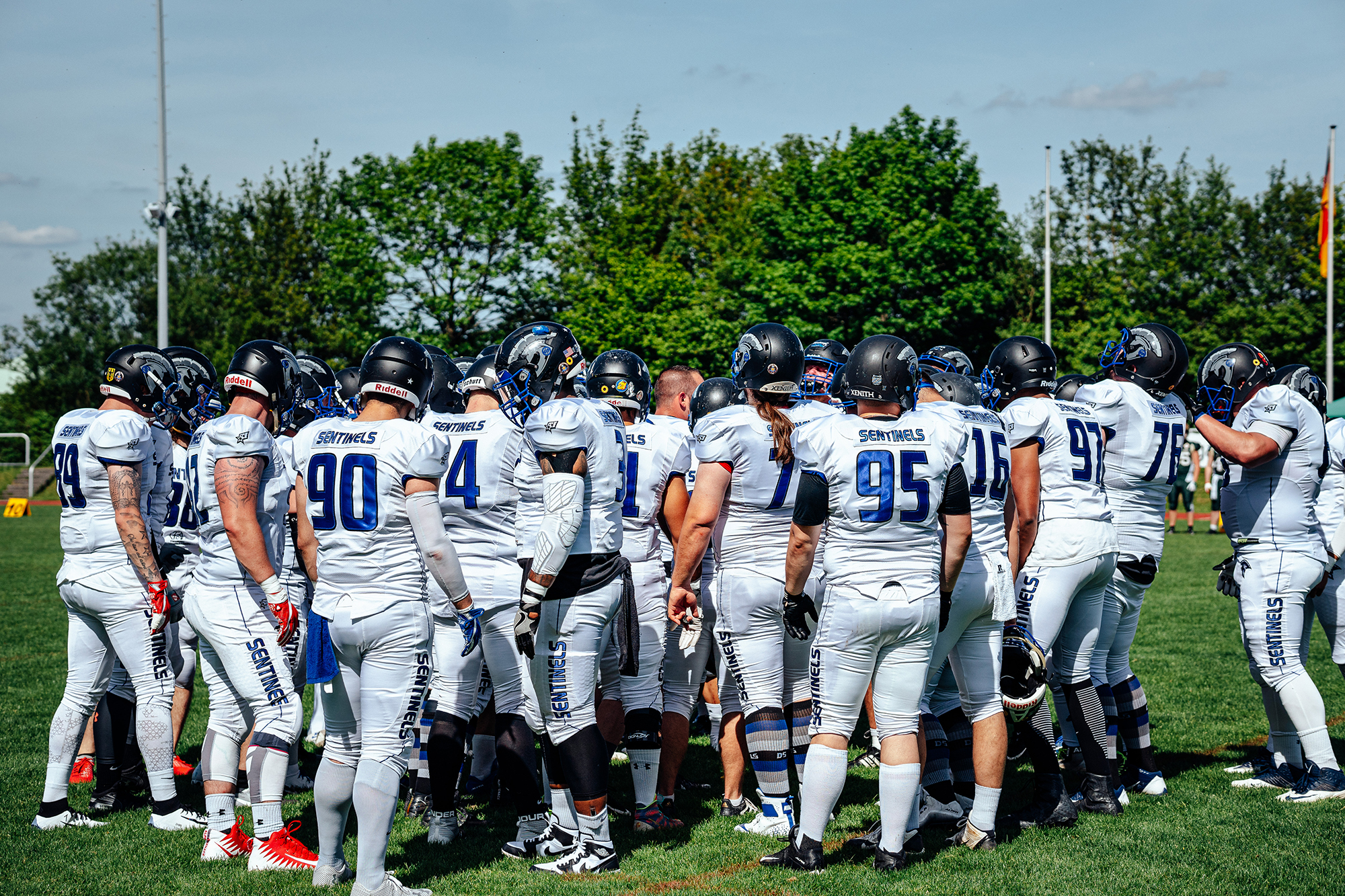Das Team der Bad Homburg Sentinels