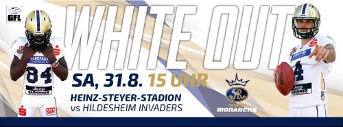 White Out Game bei den Dresden Monarchs