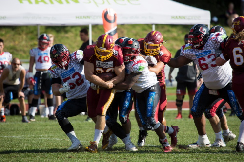 Die Troisdorf Jets haben gut gekämpft, aber gegen die Solingen Paladins dann doch verloren