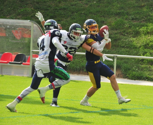 Robin Walther, Wiesbaden Phantoms punktet gegen die Straubing Spiders