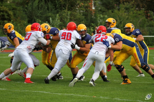 Die Fighting Pirates verlieren gegen Lübeck Cougars