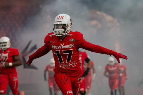 Game MVP Robin Papke, New Yorker Lions Braunschweig
