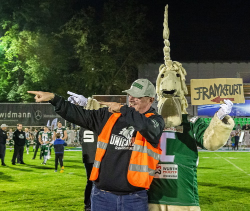Unicorns freuen sich auf Frankfurt