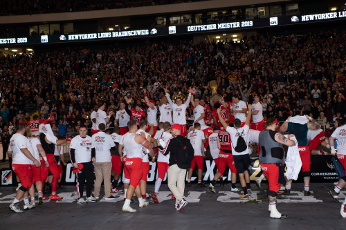New Yorker Lions Braunschweig sind German Bowl Champion 2019