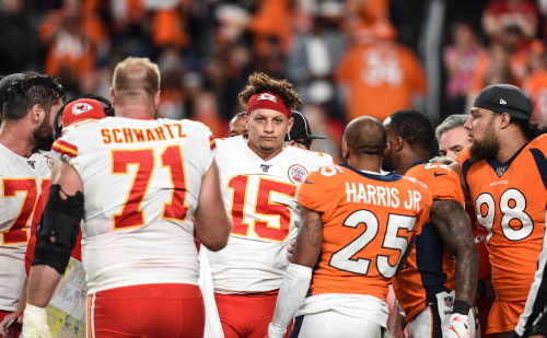 Patrick Mahomes, Quarterback der Kansas City Chiefs