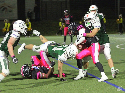 Halloween Bowl der Hamburg Ravens gegen Schwäbisch Hall Unicorns II
