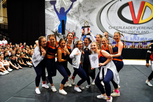 Griffiness, die Cheerleader der Rostock Griffins