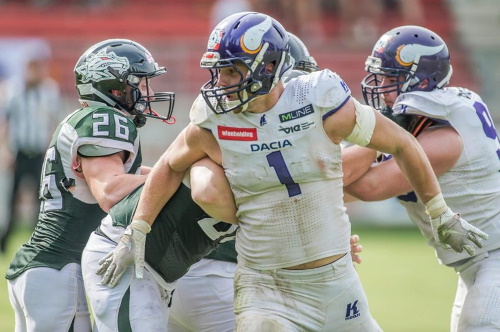 Leon Balogh von den Dacia Vienna Vikings ist zum CFL Combine eingeladen