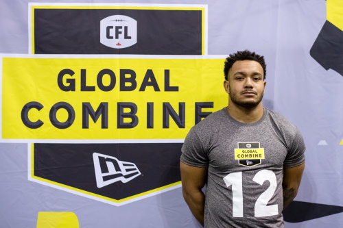 Micky Kyei von den New Yorker Lions Braunschweig hat sich in Finnland für das CFL Combine in Kanada qualifiziert