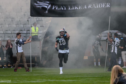 Nico Haritonenko spielt für die Ravensburg Razorbacks