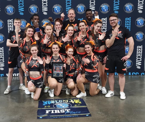 X-Treme Cheer aus Saarbrücken wurde in Los Angelea World Class Champion 2020