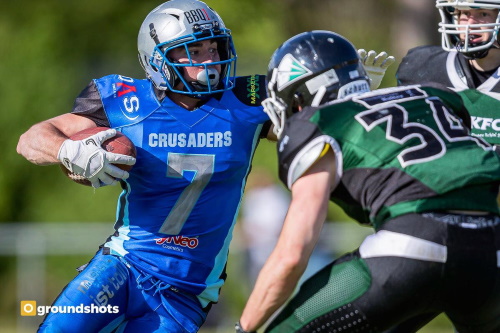 Armando AJ Smith verstärkt als Safety die Defense der Munich Cowboys
