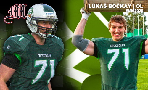 Lukáš Bočkay verstärkt die Offense Line der Marburg Mercenaries