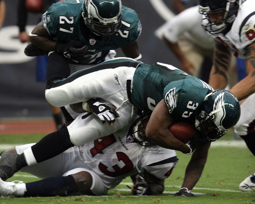 Tackleaktion American Football