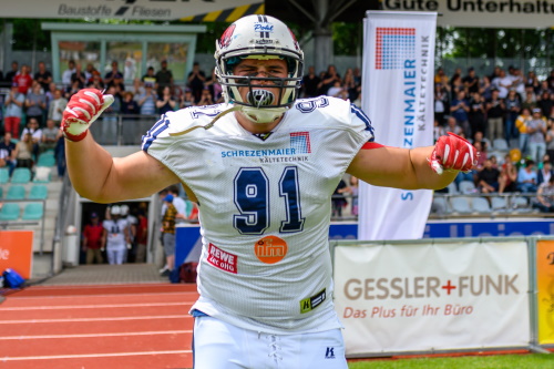 Yannik Oswald wechselt von den Ravensburg Razorbacks zu den New Yorker Lions Braunschweig