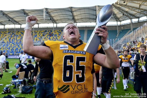 Offense Linespieler Bartosz Klechowicz wechselt aus Polen zu den Berlin Rebels