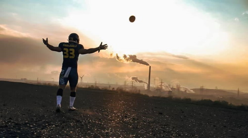 Nationalspieler und Eurobowlchampion Toby Nick freut sich auf die Saison in der GFL 2 mit den Assindia Cardinals