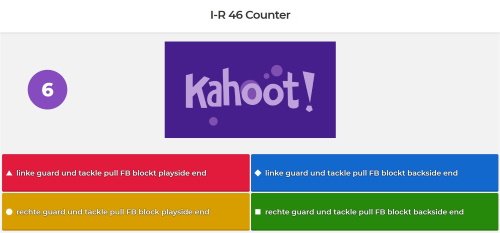 die Marburg Mercenaries nutzen Kahoot Lernquiz