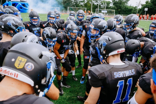 Bad Homburg Sentinels im Huddle