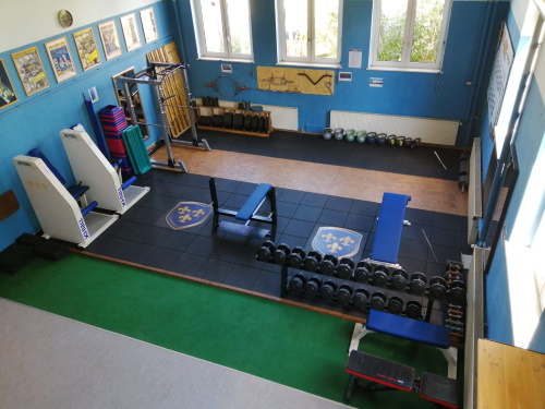 Das Fitness  "Räumchen" der Wiesbaden Phantoms