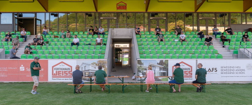 Abteilungsvesammlung im Stadion der Schwäbisch Hall Unicorns
