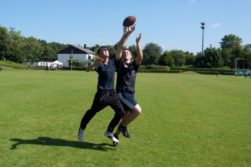 Football funktioniert auch ohne Ausrüstung