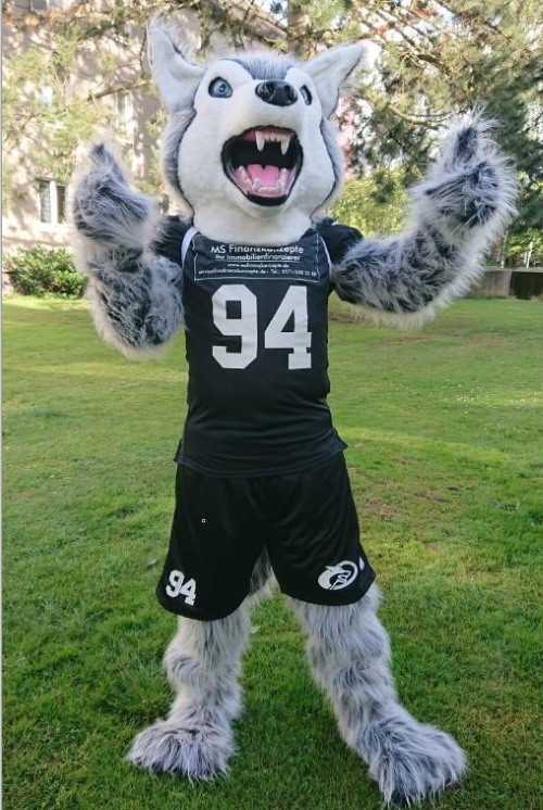 Spike the Husky ist das neue Maskottchen der Hamburg Huskies