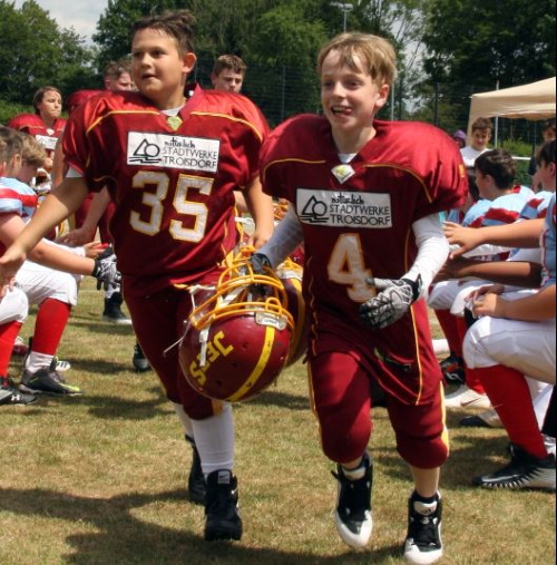 Nachwuchsspieler der Troisdorf Jets