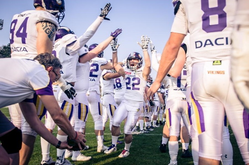 Dacia Vikings spielen 2020 eine best of five gegen Projekt Spielberg Graz Giants
