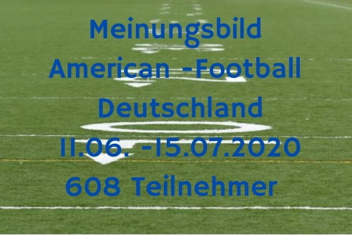 Meinungsbild American Football