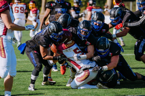 Bad Homburg Sentinels gegen Rüsselheim Crusaders
