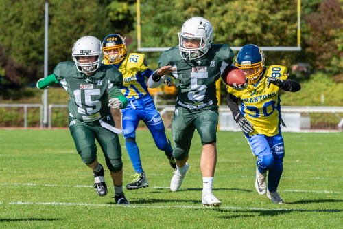 Schwäbisch Hall Unicorns U13 besiegen Wiesbaden Phantoms