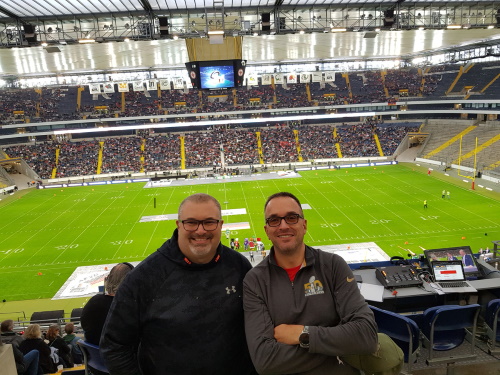 Stefan Scott und Peter Scheldt vom Marburger Gamesound
