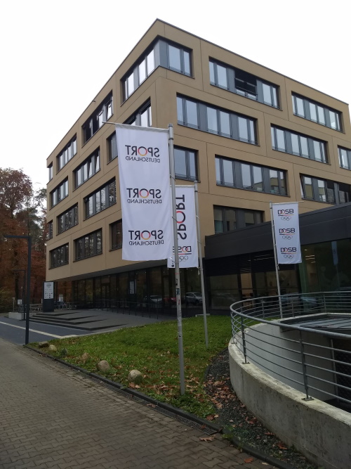 AFVD Geschäftsstelle im Gebäude des DOSB