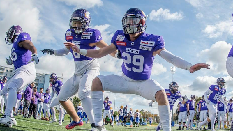#8 Oskar Kranich und #29 Leo Gerner  sind Heeressportler der Dacia Vikings