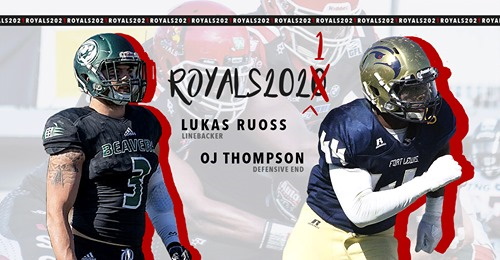Lukas Ruoss und OJ Thompson Potsdam Royals