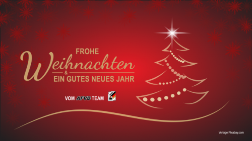 Der AFVD wünschte Frohe Weihnachten
