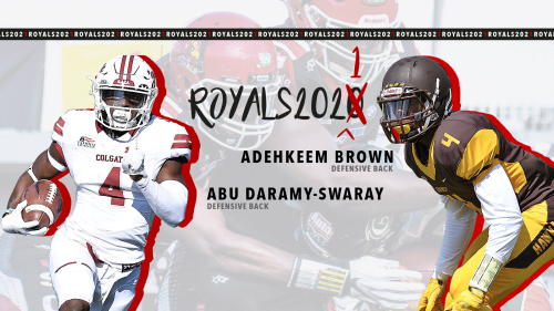 Abu Daramy-Swaray und Adehkeem Brown gehen zu den Potsdam Royals