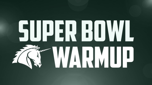 Unicorns Superbowl Warmup