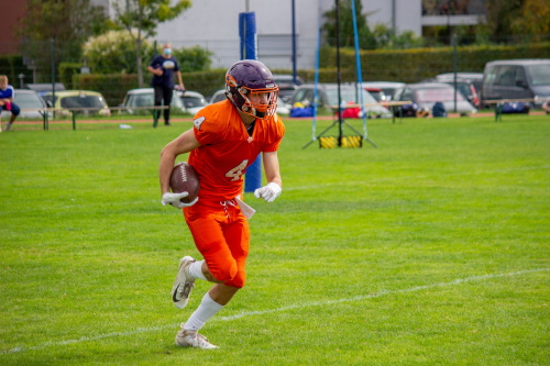 Oliver Koczulla kommt aus der Jugend in das GFL Team von Frankfurt Universe