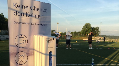 Schwäbisch Hall Unicorns trainieren wieder
